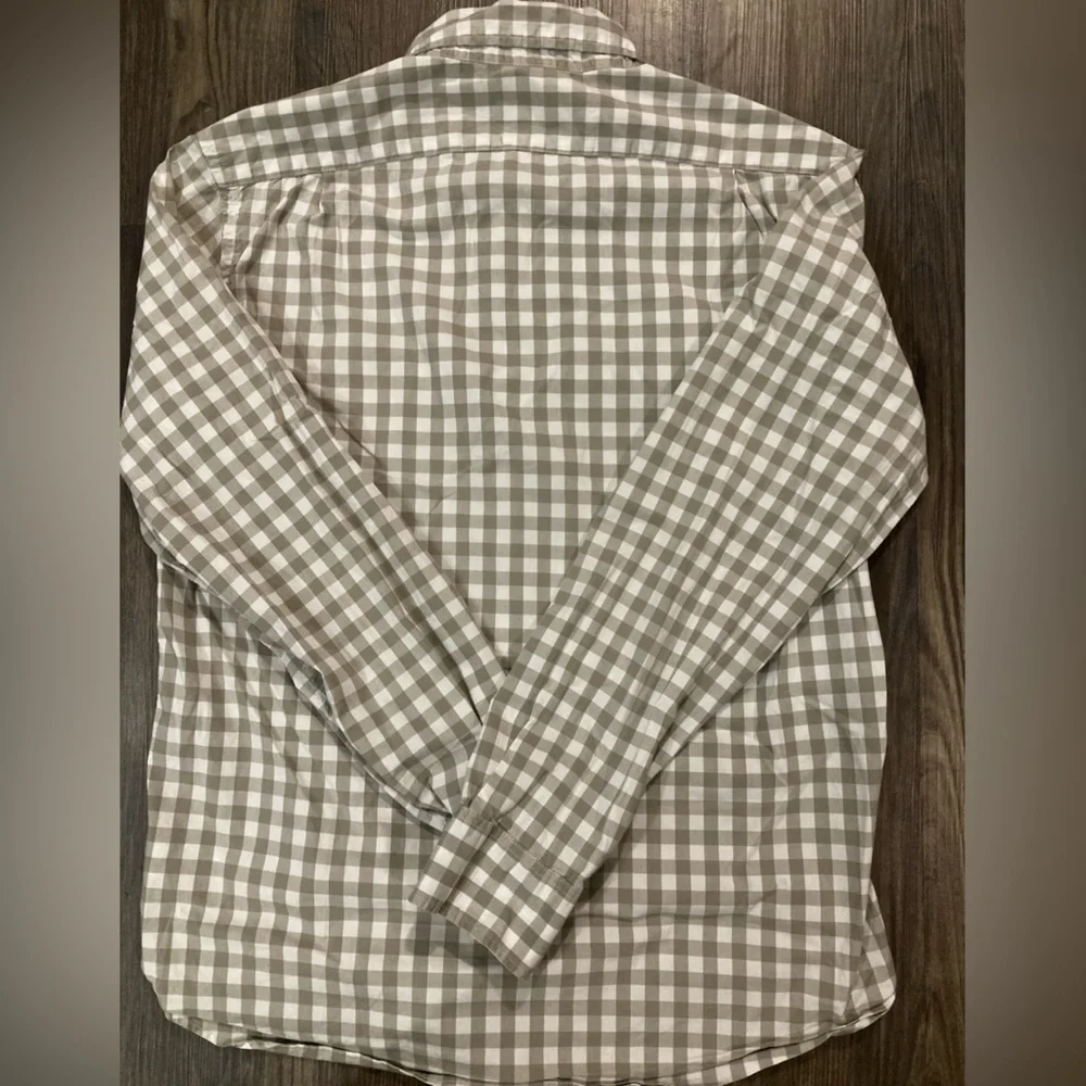J. Crew Slim Fit‎ Flex Washed Men’s Large Button Down Shirt